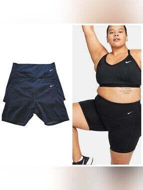 Nike Black Plus-Size One Leak Protection 0X Bundle